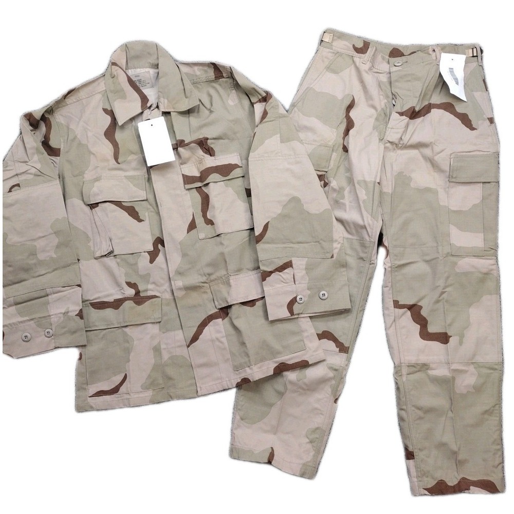 US Military Desert Camo BDU Uniform set Small Regular/Small Short Y2K